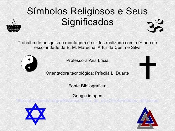 Simbolos religiosos significados - Imagui