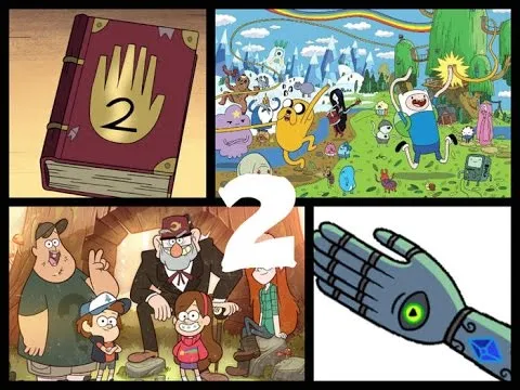 Similitudes Gravity Falls / Hora de Aventura Parte 2 - YouTube