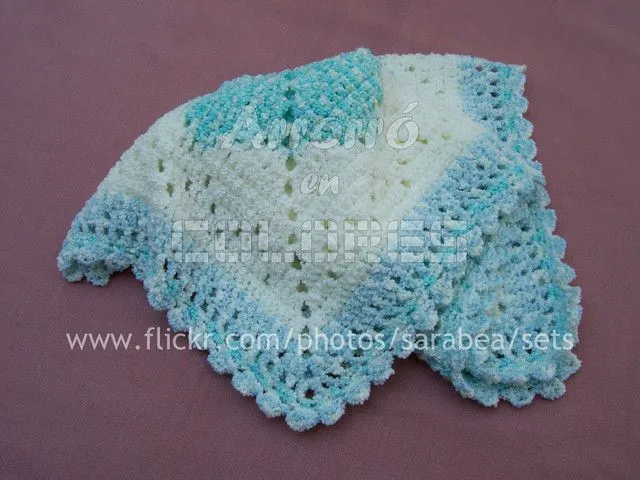 Colchas de ganchillo para bebés patrones gratis - Imagui