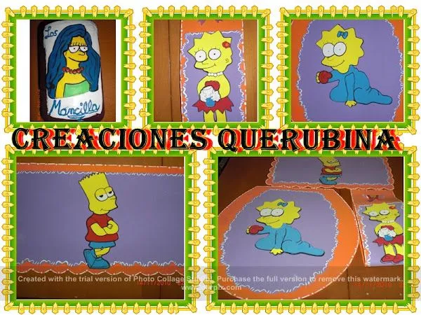 los simpson | Aprender manualidades es facilisimo.