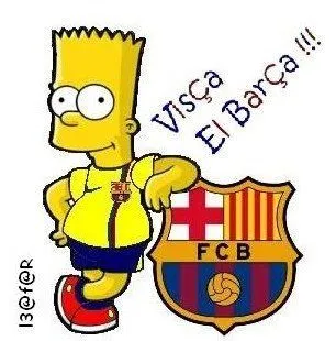  ... del real madrid por colocar el post de bart vestido de merengue pues