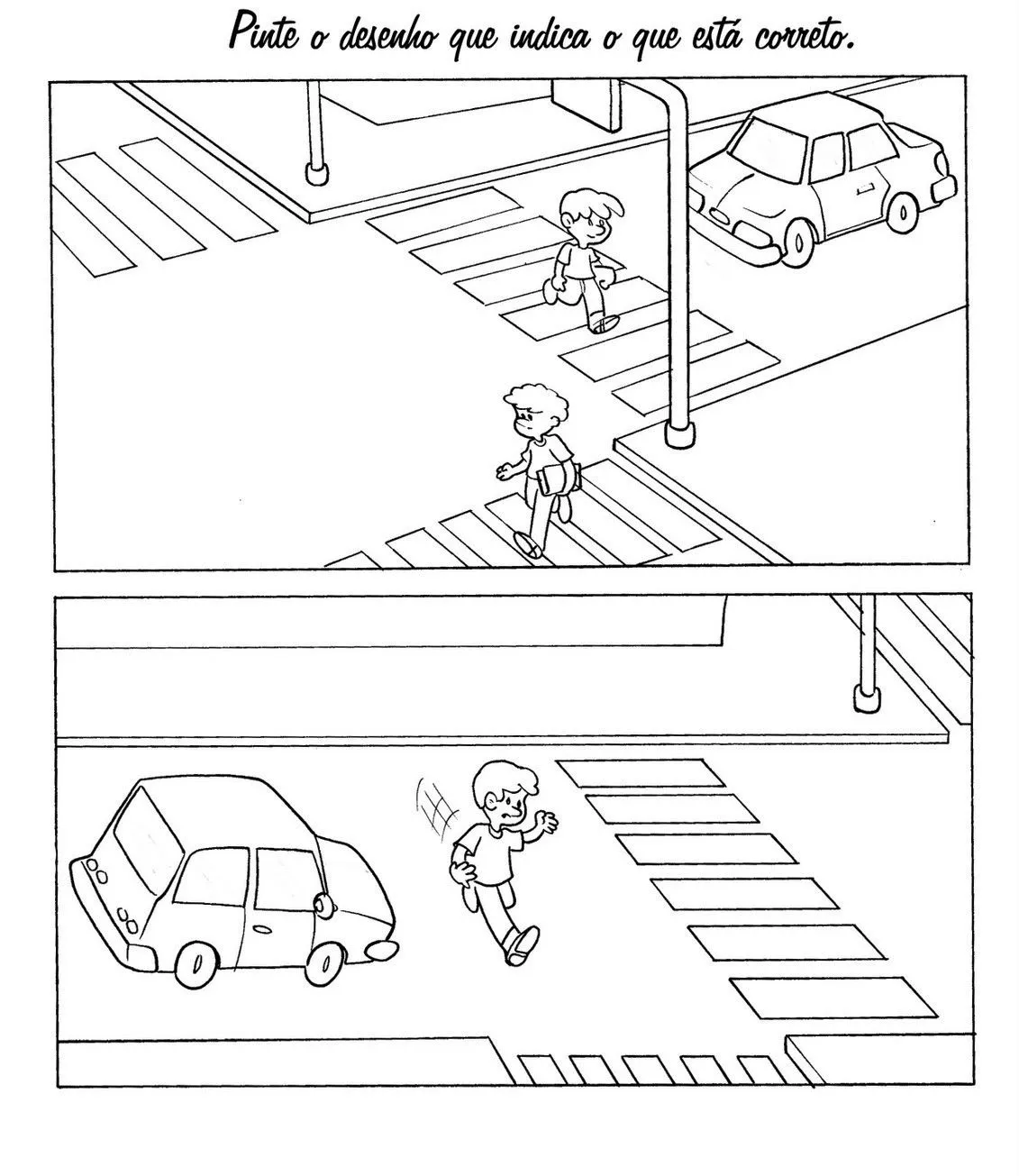 sinais transito Colouring Pages (page 2)