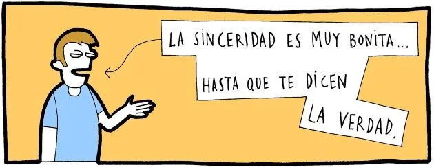 Yo es que soy muy sincero –y una broma al final- | Jorge. De ...