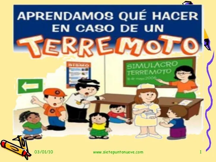 Sismos Y Terremotos Para Niños