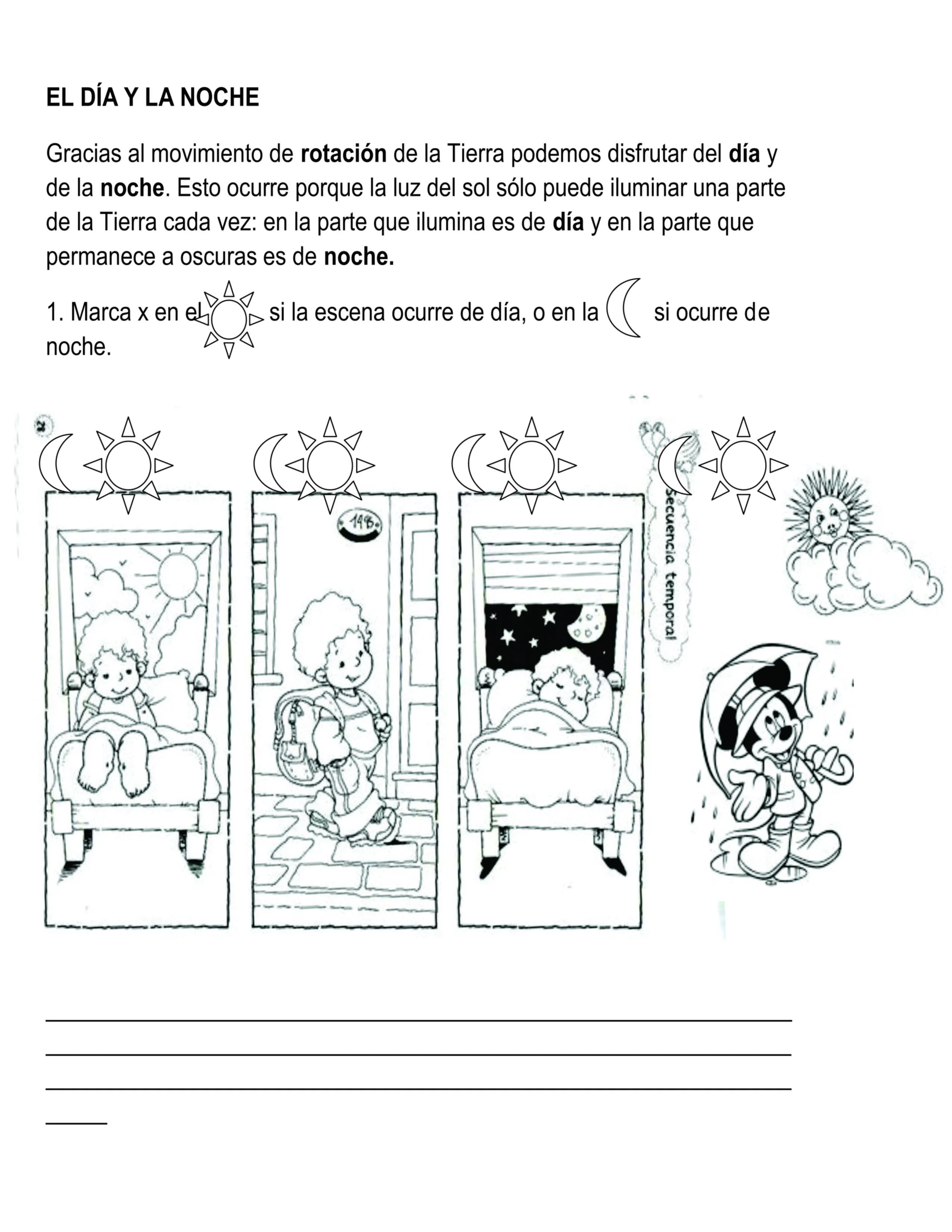 Sistema solar para completar y colorear - Imagui