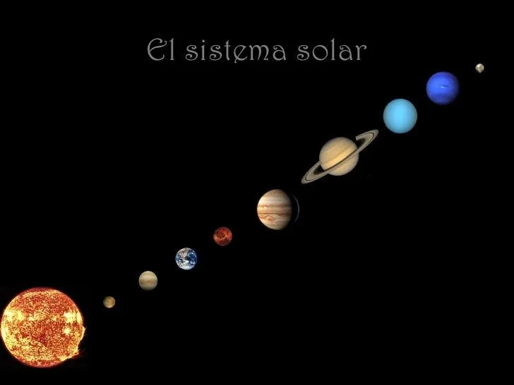 Trabajo del sistema solar lc dulce