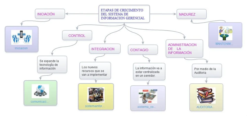 Sistemas de información gerencial: ETAPAS DE CRECIMIENTO DEL ...