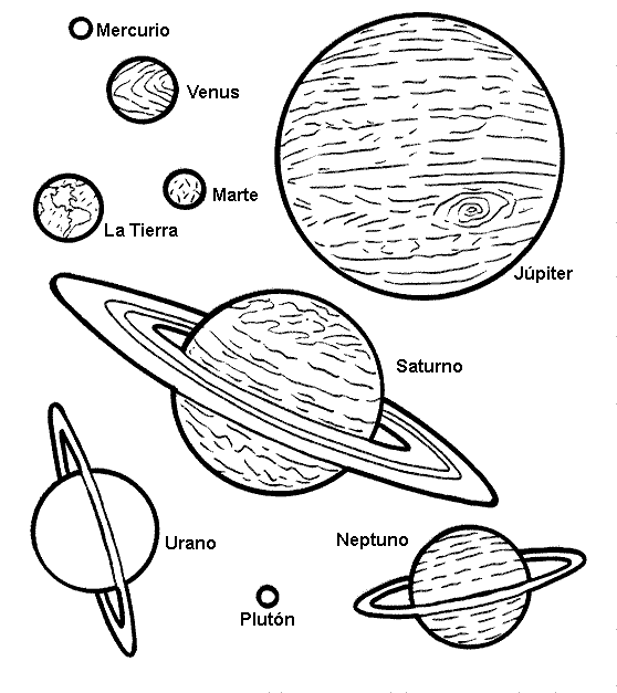 Dibujos sobre el universo - Imagui