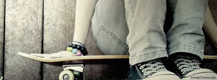 Girl Skateboard Facebook Cover - TrendyCovers.