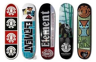 skateboarding local: Tablas de Skate