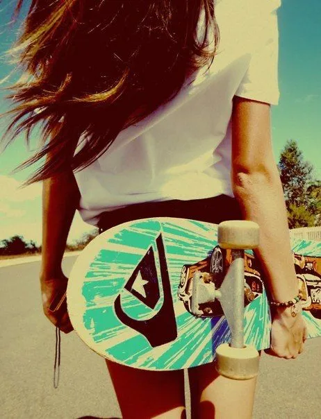 Skater Girl Tumblr Photography Images & Pictures - Becuo