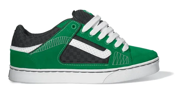 Vans Repeater Skate Shoe Green image - vector clip art online ...