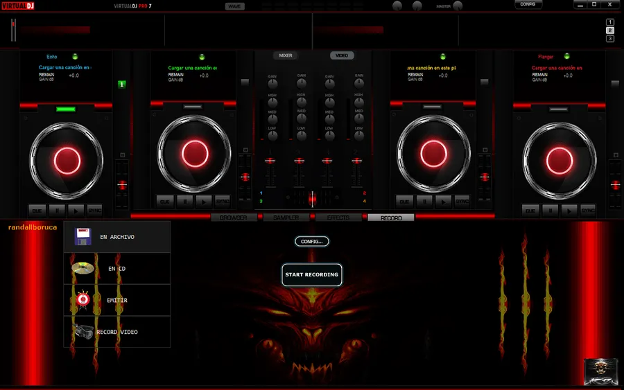 Skin Dragon Record For Virtual DJ 7 by THERECORDBLACK01 on DeviantArt