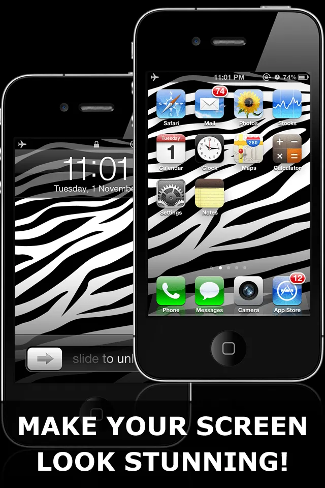 Skin My Screen - FREE Animal Print Wallpapers - Iphone Ipad ...