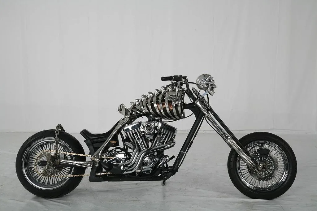 Skull Rider, Chinese Custom Chopper [Photo Gallery] - autoevolution