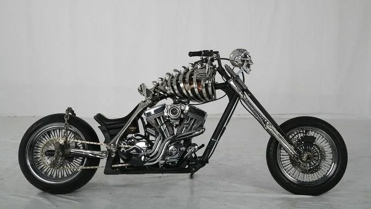 Skull Rider, Chinese Custom Chopper [Photo Gallery]