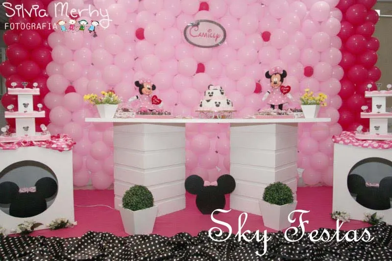 Sky Festas: Festa da Minnie Rosa