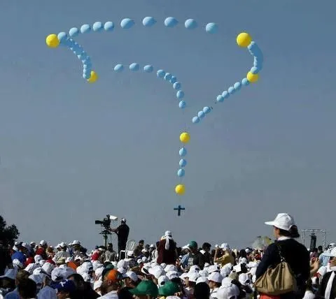 skyward--balloon rosary | Pray the Rosary | Pinterest