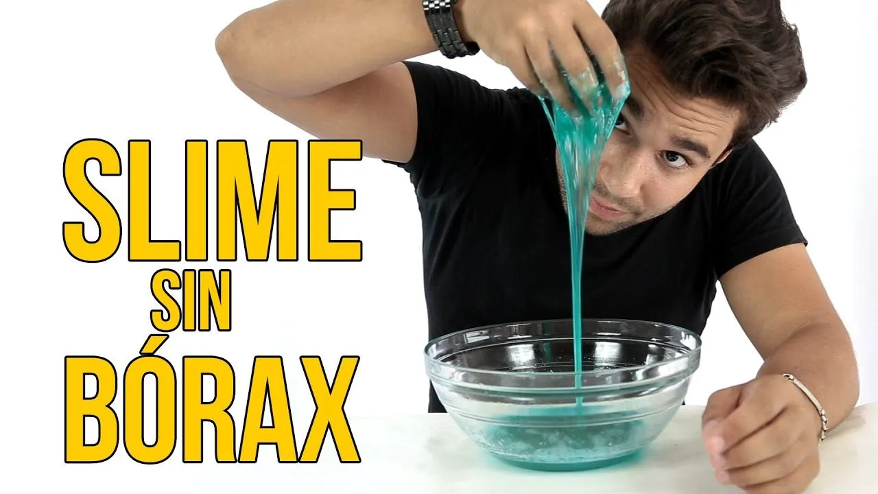 Cómo hacer SLIME casero sin bórax (Experimentos Caseros) - YouTube