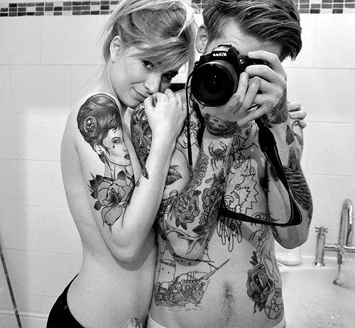 Tatuajes de parejas tumblr - Imagui