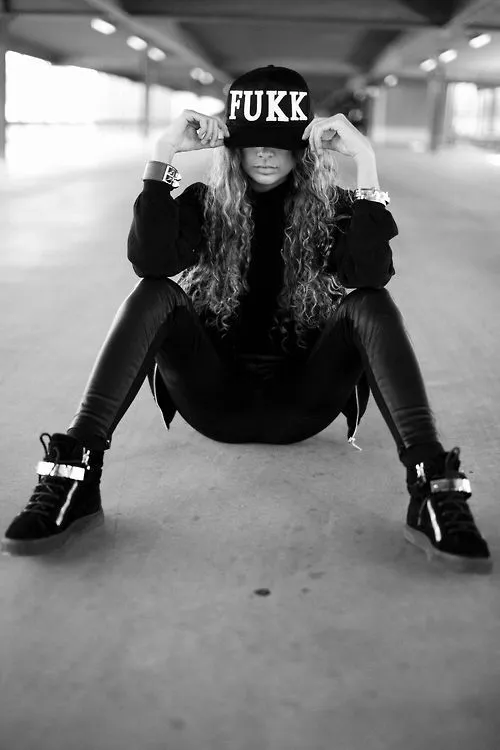 snapback #swag #girl #style #rad | Dope Girls | Pinterest