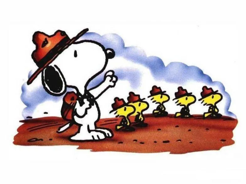 Snoopy y sus amigos