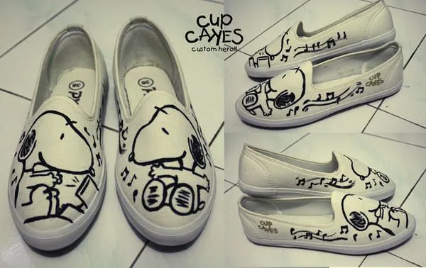 Snoopy by cupcakes-custom on deviantART