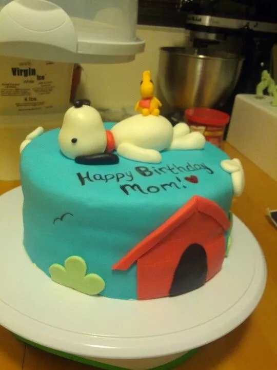 Snoopy cake | My Cakes! | Pinterest