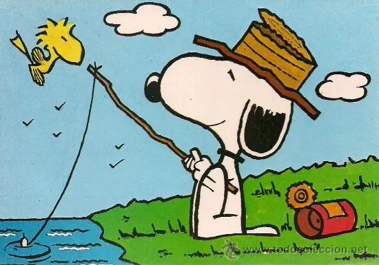 VESIV POSTAL SNOOPY (Postales - Dibujos y Caricaturas)