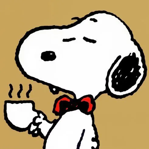 Snoopy - Coffee #ThePeanuts #Snoopy | Snoopy - The Peanuts | Pinterest