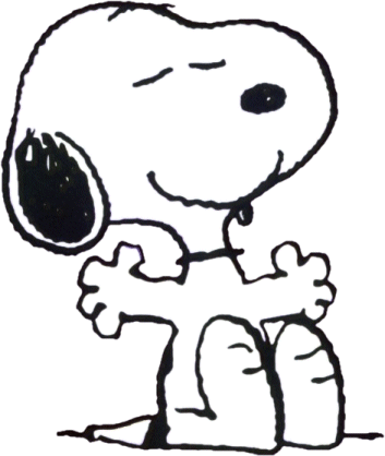 Para imprimir ou ver maior os desenhos do Snoopy , basta clicar na ...