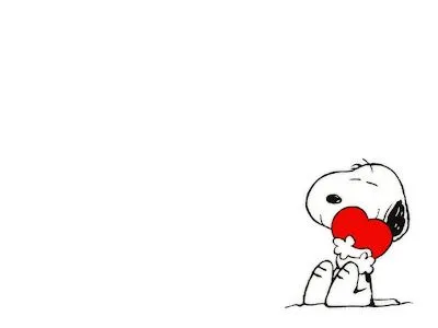 Snoopy enamorado