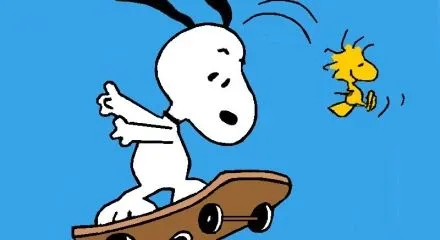 Snoopy y Woodstock de Charles Shultz