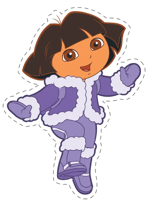 Snow Princess Puppets 1 :: Dora la exploradora