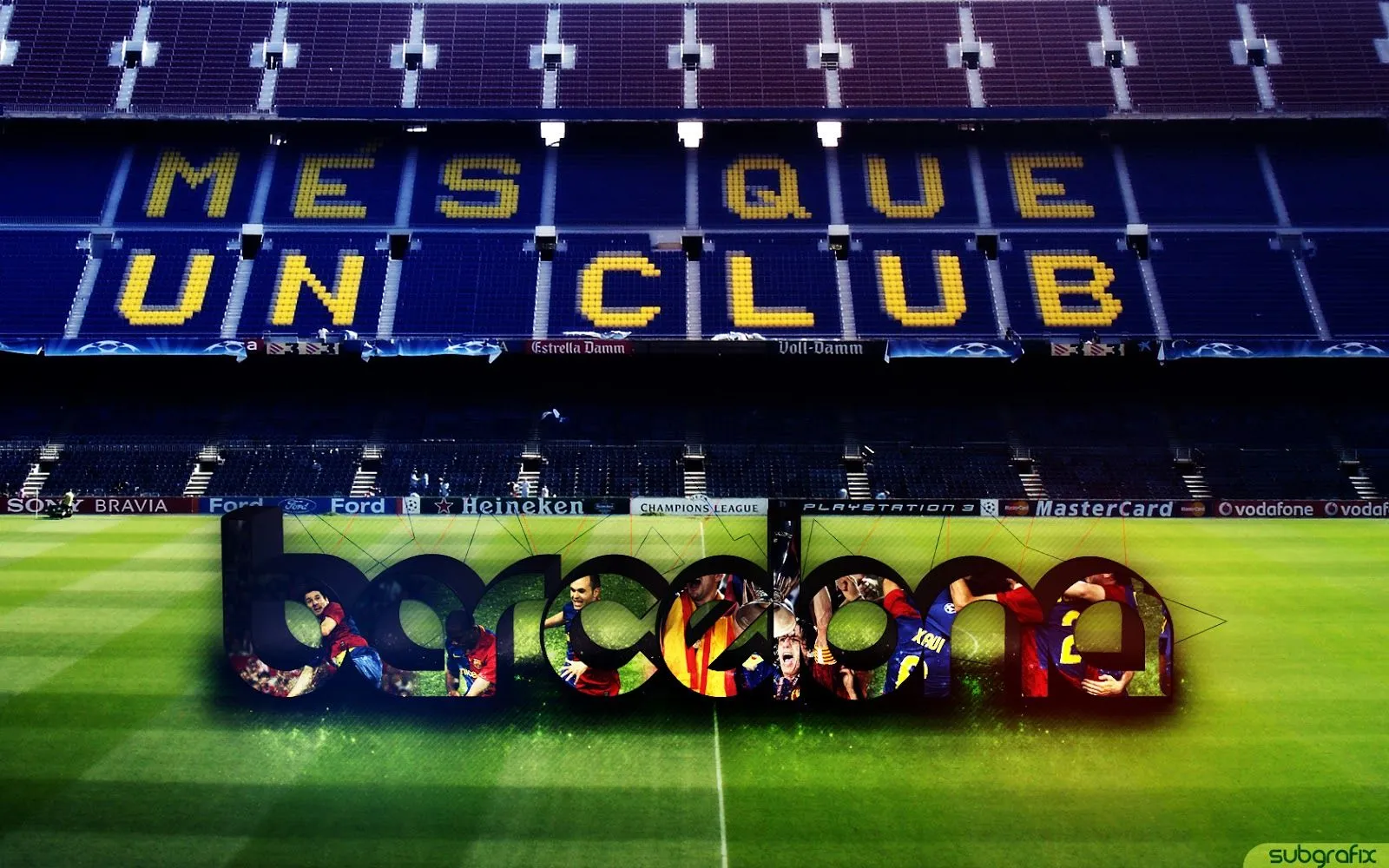 Soccer wallpaper: Wallpaper Club Barcelona