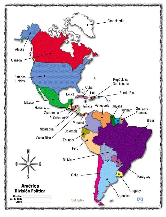 SOCIALES: LOS MAPAS DE CADA CONTINENTE