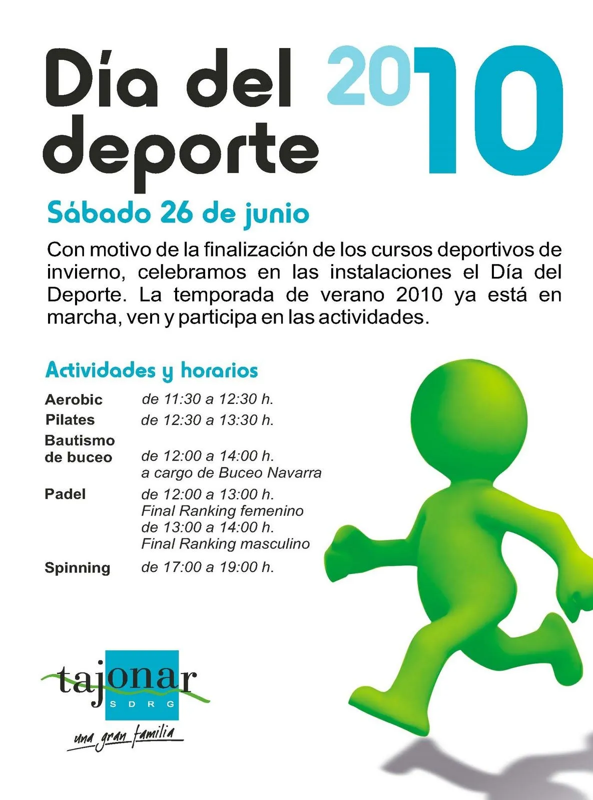 SOCIEDAD TAJONAR (SDRG TAJONAR) (S.D.R.G): DIA DEL DEPORTE -JUNIO ...