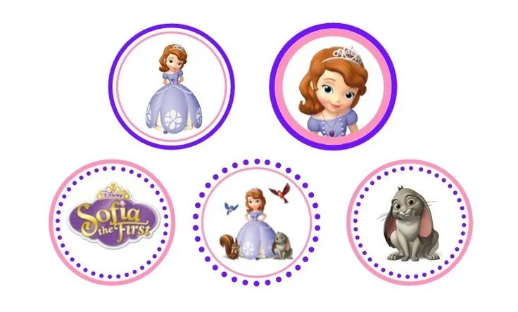 Sofia the First Stickers. $6.00, via Etsy. | princesa sofia ...