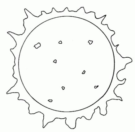 El Sol - Dibujos para colorear