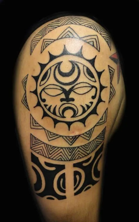 Sol maori tatuajes - Imagui