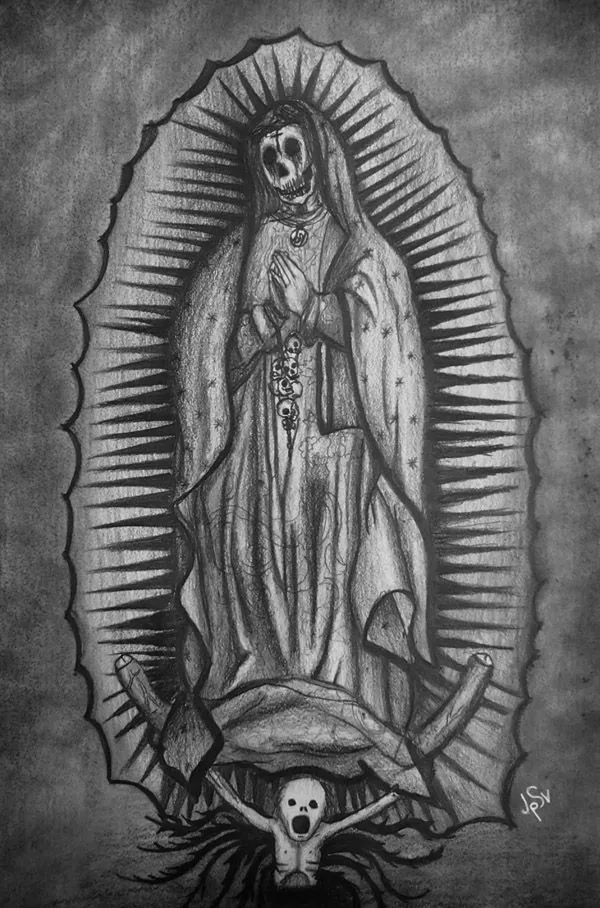 Virgen De Guadalupe Dibujo | Search Results | New Calendar Template