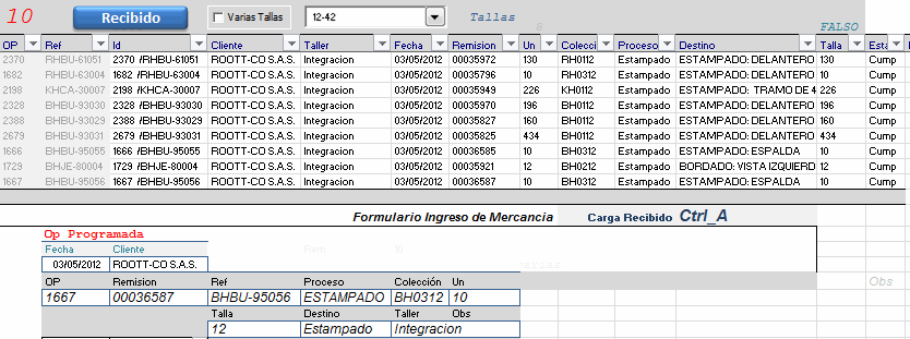 Soluciones en Excel: Control de Producción Procesos Industriales