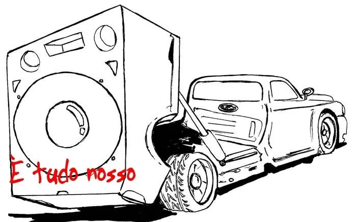 som automotivo para colorir | Desenhos para colorir