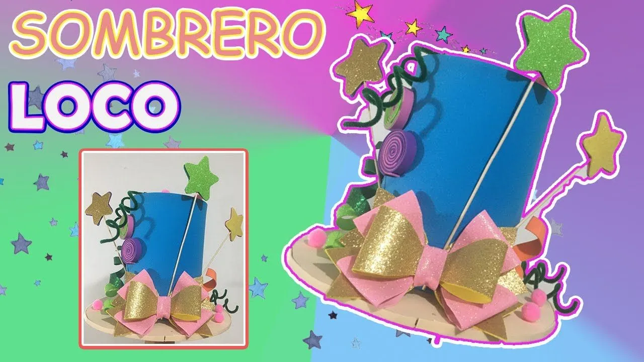 SOMBRERO LOCO PARA NIÑOS - 