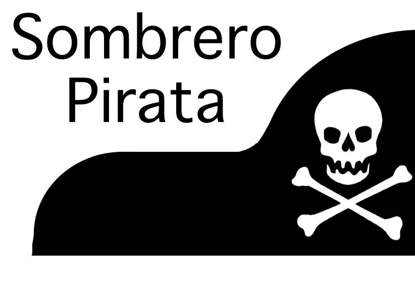 Sombrero y parche de pirata en goma eva - Manualidades en Goma Eva ...