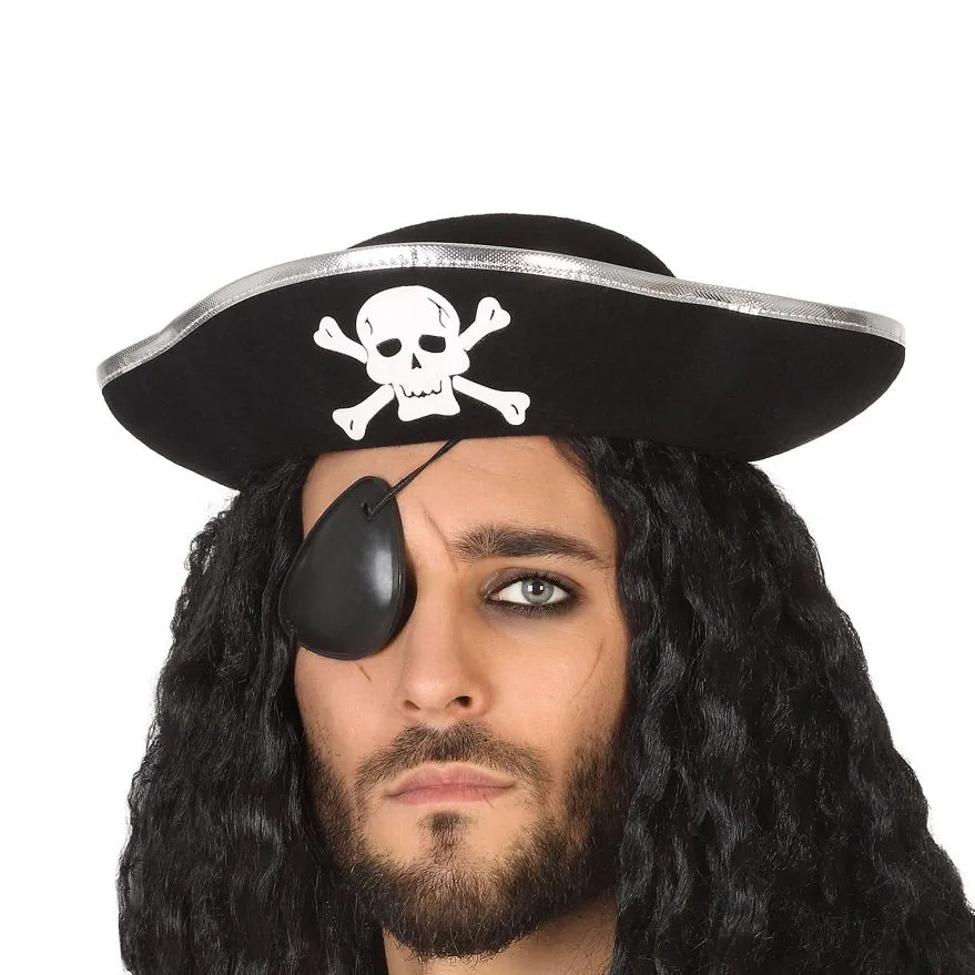 Sombrero Pirata】// Complemento Disfraz - Envíos 24 h ✓