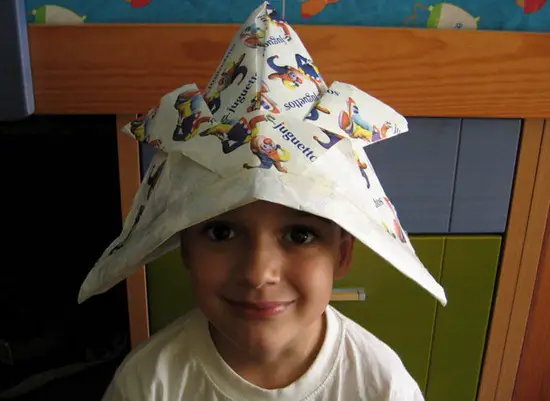 Sombrero de Vikingo – Origami | Manualidades Infantiles