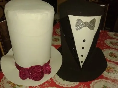 sombreros de fomi - Buscar con Google | boda Magda y Jorge ...