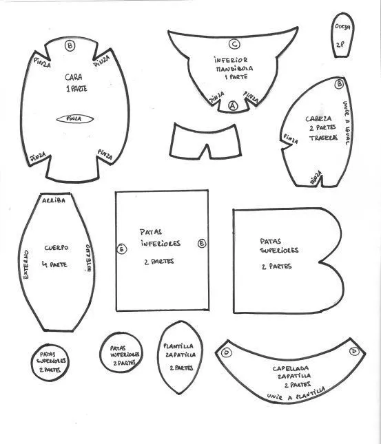 Sombreros de goma espuma, Títeres para los dedos de fieltro, Como hacer  sombreros