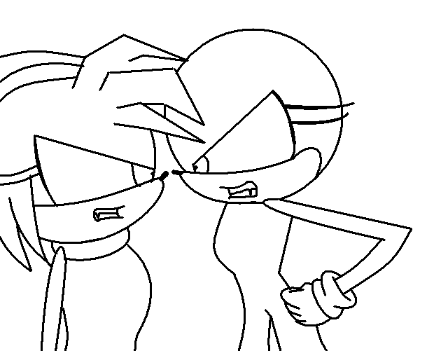 sonic base te odio amy rose by fira-the-cat on DeviantArt